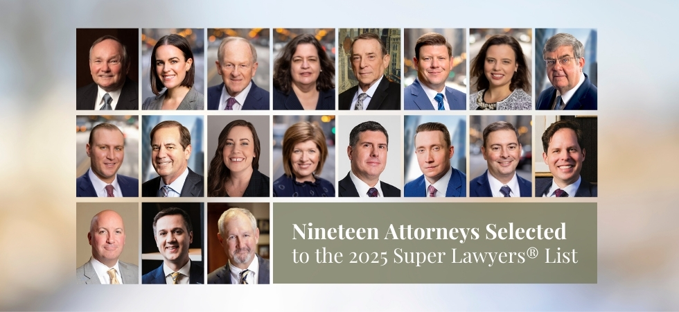 Nineteen Attorneys Selected to the 2025 Super Lawyers® List