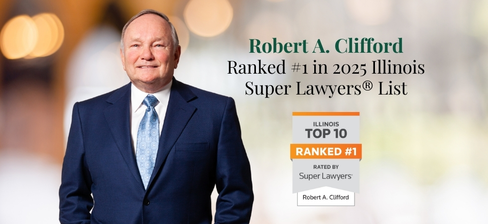 Robert A. Clifford Ranked in 2025 Illinis Super Lawyers List